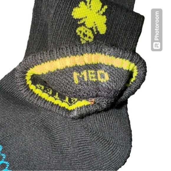 5X Bombas socks multicolor medium calf unisex mens women Honeycomb arch support - Picture 5 of 9